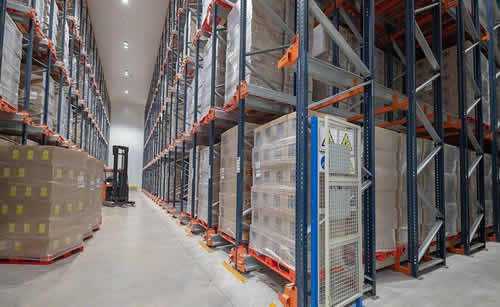 Racks metálicos para armazenagem